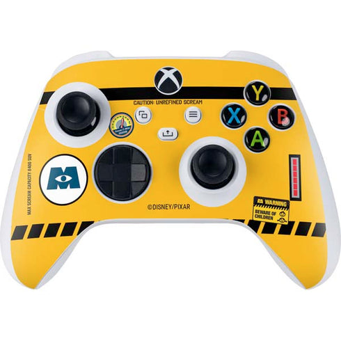 Disney Monsters Inc. Scream Canister Xbox Series S Controller Skin